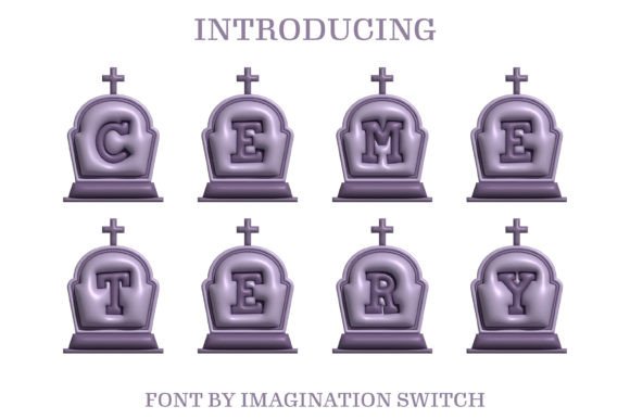 Cemetery Inflated: Bringing 3D Vitality to Your Typography
