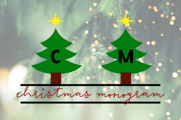 Christmas Monogram: Elevating Holiday Design with Custom Typography