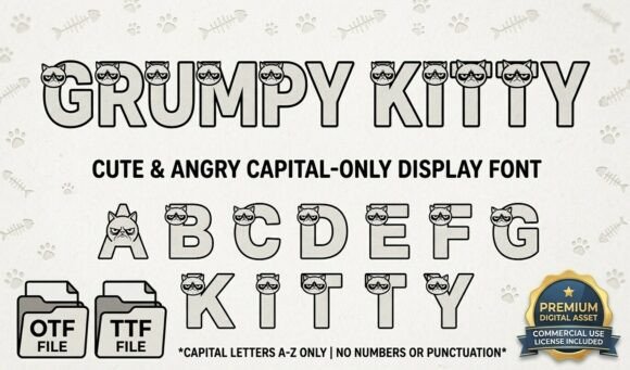 Grumpy Kitty Caps: Inject Feline Sass into Your Designs