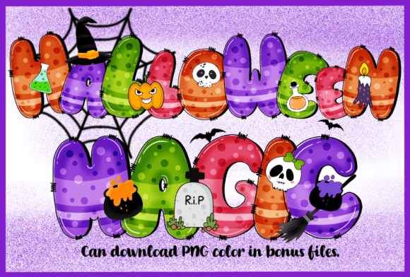 Halloween Magic: A Whimsical Font for Festive Design