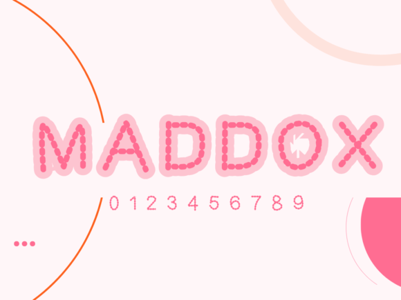 Maddox: A Display Font for Modern, Whimsical Design
