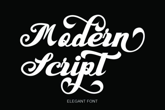Modern Script: Elevating Your Design with Elegant Typography
