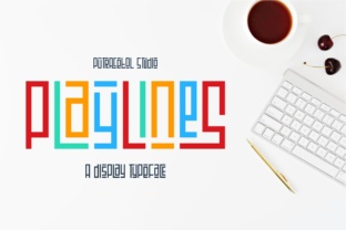 Playlines: A Dynamic Typeface for Modern Design