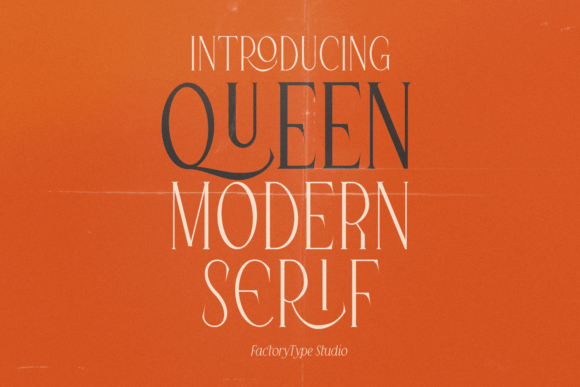 Queen Serif: Elevating Modern Design with Elegant Typography